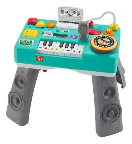 Fisher- Price Ríe Y Aprende Mesa Musical Aprende Conmigo