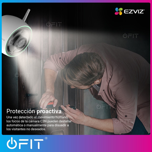 Imagen 8 de 10 de Cámara Seguridad Wifi Ezviz 2mp C3n Micrófono + Microsd 32gb