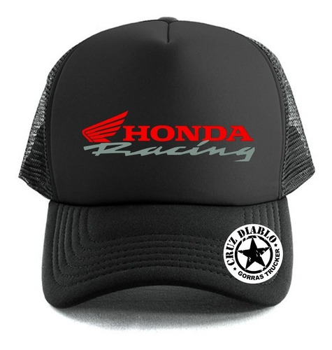 Gorras Trucker Honda Dis2 Cruz Diablo