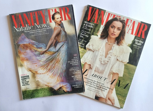 Pack 2 Revista Vanity Fair Norteamericana Moda Actualidad 6