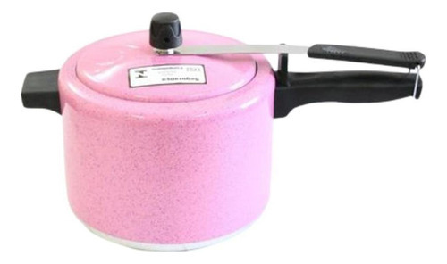 Panela De Pressão Alusol Colorida 4,5 Litros - Selo Imetro Cor Rosa