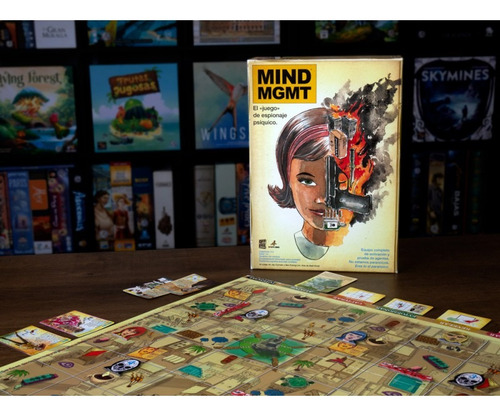 Mind Mgmt - Juego De Mesa En Español / Maldito Games