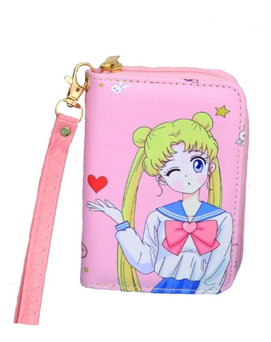 Sailor Moon Cartera Monedero Bolsa Anime Corazonsito New =)