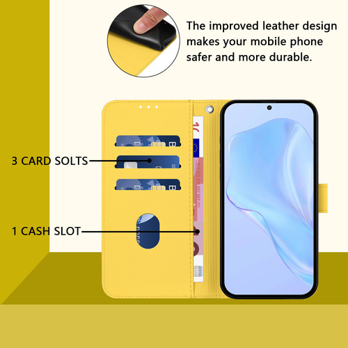 Funda Para Motorola Edge 50 Fusion-kickstand, Ranuras Tipo Cartera, A Prueba De Golpes, Piel Mate, Cartera De Piel