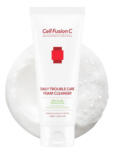 Cell Fusion C Limpiador De Espuma Daily Trouble Care | Contr