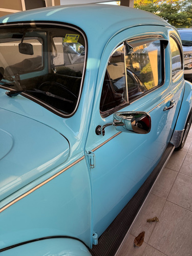 Vw Fusca 1300 Azul, Todo Revisado E Muito Original