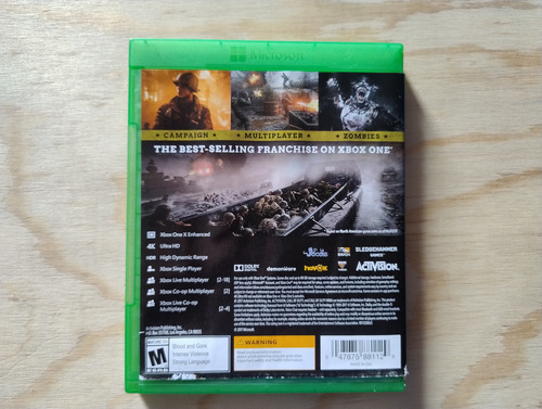Call Of Duty World War 2 Xbox One (Usado)