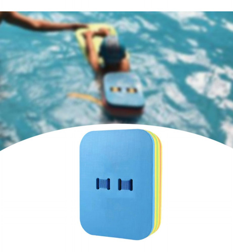 Entrenador De Natación Float Back, Cinturón Ajustable Azul