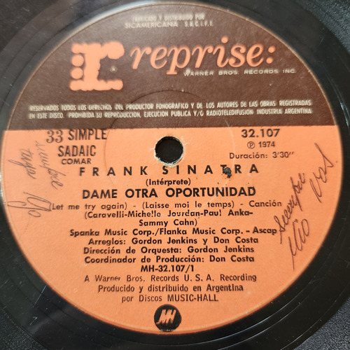 Simple Frank Sinatra Reprise C2