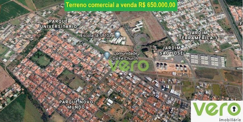 Imagem 1 de 1 de Terreno À Venda, 515 M² Por R$ 650.000,00 - Parque Universitário - Americana/sp - Te0014