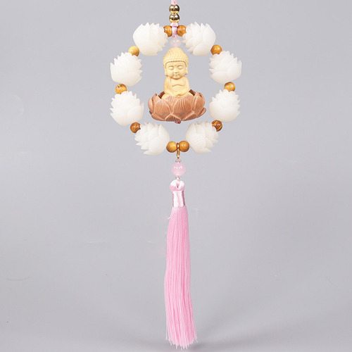 Generic Buddha - Colgante Para Espejo Retrovisor De Coche,