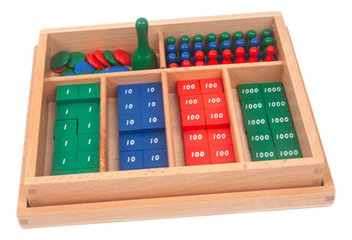 Juego De Sellos Montessori, Herramienta De Aprendizaje