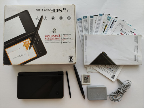 Nintendo Dsi Xl Color Cafe Bronce En Caja Original + Juego