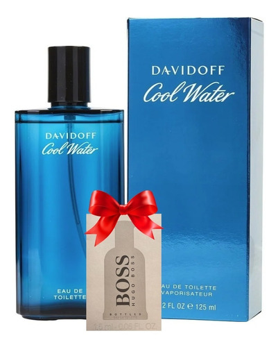 Cool Water Davidoff 125ml Caballero Original + Regalo