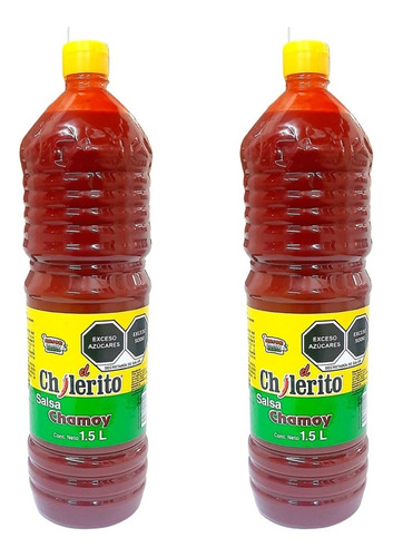 2 Pack - Salsa Chamoy El Chilerito 1.5 Litros