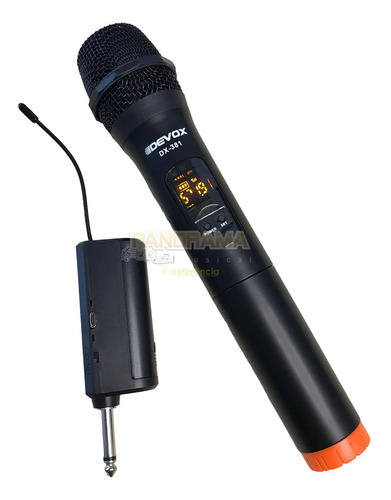 Microfone Sem Fio Devox Dx381m Mão