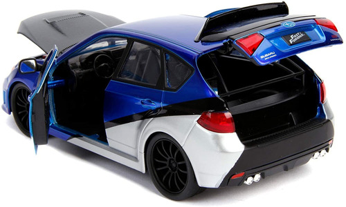 Subaru Impreza Wrex Velozes e Furiosos 9 de Brian, escala 1:24