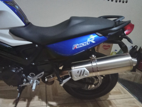 Bmw F800r Azul E Branca Toda Original