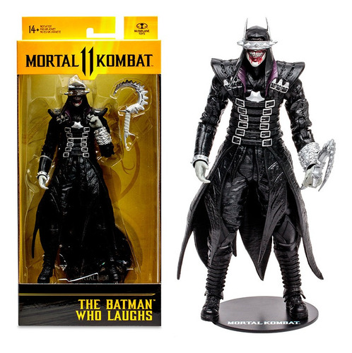 The Batman Who Laughs Mcfarlane Mortal Kombat Batman Que Rie