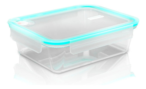 Contenedor De Vidrio Hermetico Rectangular 1000ml Glasslock