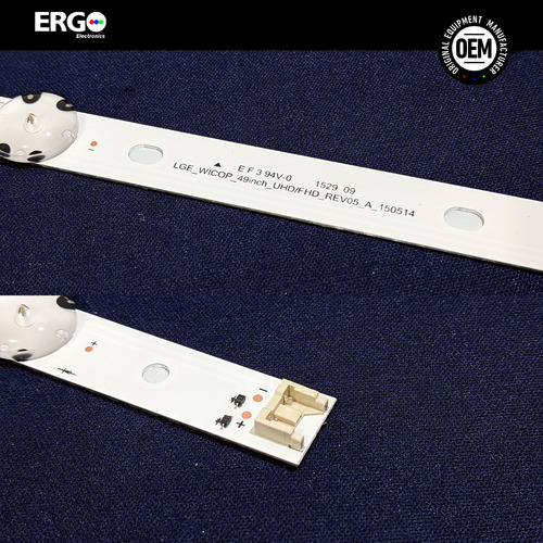 Kit Leds Compatible Con 49lj5550 49uk6200 - Aluminio, Nuevo