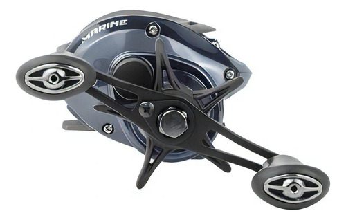 Reel Marine Sports Ventura Vt5 Manivela Derecha Para Pesca Azul/plateado/gris Derecho