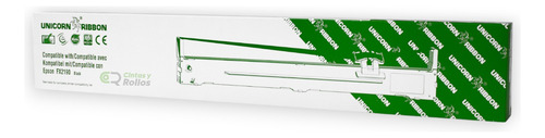 10 Cintas Para Fx2190 Color Negro Marca Unicorn