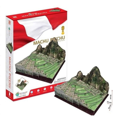 Rompecabezas 3d: Machu Picchu. Cubic Fun