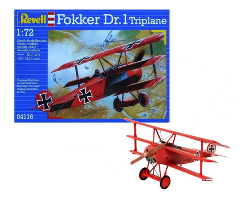 Fokker Dr.1 Triplano - Escala 1/72 Revell 04116