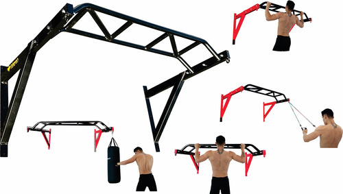 Barra Calistenia Dominadas Crossfit Pull Ups Muscle Abdomen