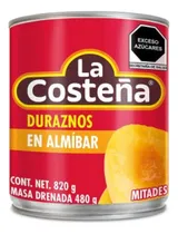 Comprar 2 Pzas Duraznos En Almíbar La Costeña En Mitades 820 G