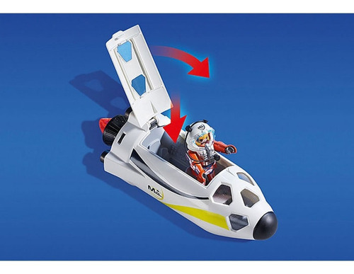 Playmobil 9488 Space Cohete Con Plataforma De Lanzamiento