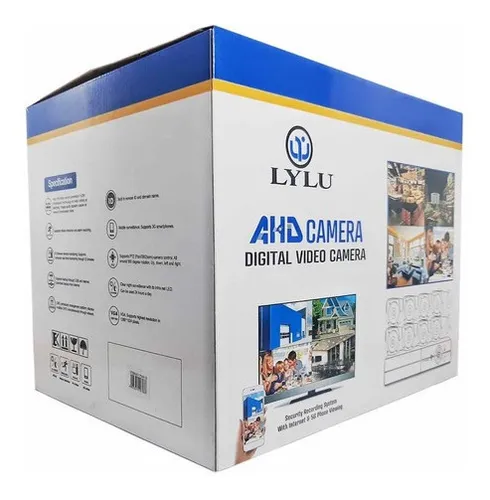 Kit 8 Cámaras Seguridad Full Hd 1080p 1mp Con Dvr E. Gratis