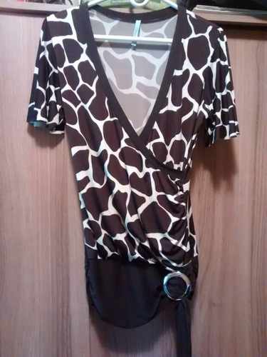 Blusa Animal Print Importada Dama  Oferta Mes De Las Madres!