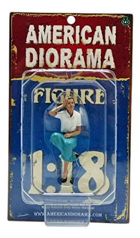 American Diorama 23888 Sentada Figura Kristan Para 1-18