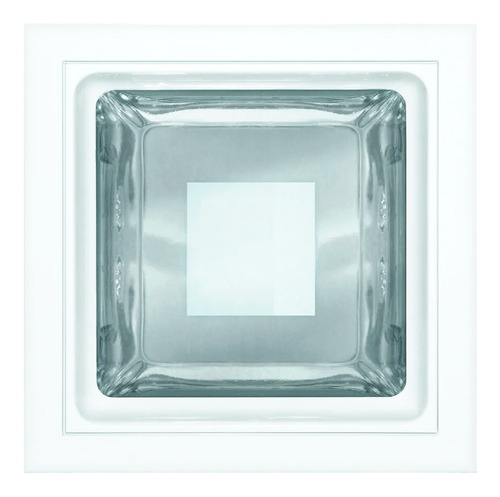 Luminária Embutir Quadrada 175x175 Vidro Semi Fosco Alumbra