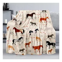 Comprar Manta De Caballo, Manta De Felpa Suave Y Cálida, Manta De Y