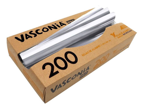 Hojas De Aluminio Ultra Resistente 200 Piezas