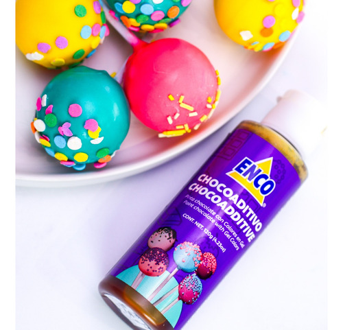Choco Aditivo Pintar Chocolate Colores En Gel Enco 120g 1 Pz