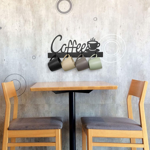 Zz 2 Soportes For Tazas De Café For Montar En La Pared,