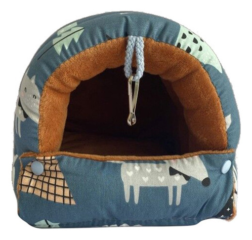 Mascota Hamaca Casa Swing Jugar Juguete Para Aves Loro Cama