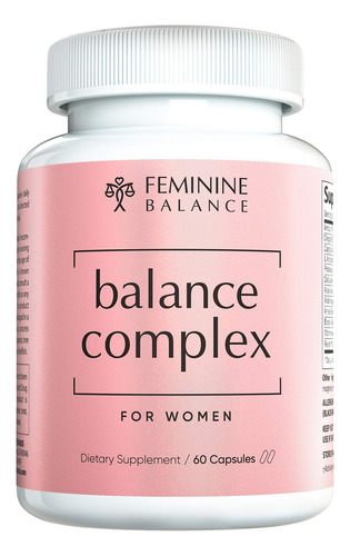 Balance Complex Vaginal Health Dietary Supplement, 60 Capsul