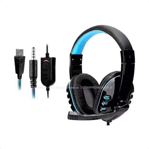 Auriculares Headset Gamer Microfono Led Profesionales Rx300