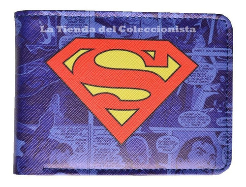 Superman Billetera Estilo Retro Dc Comics