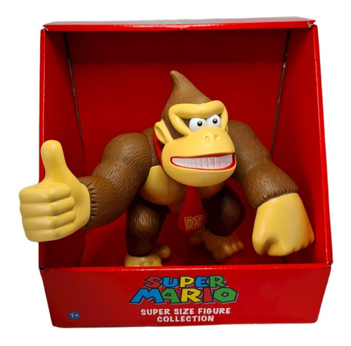 Figura Donkey Kong Super Mario Bros Gigante 20 Cm