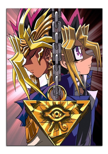 Quadro Yu-gi-oh Decorativo Personalizado Em Mdf