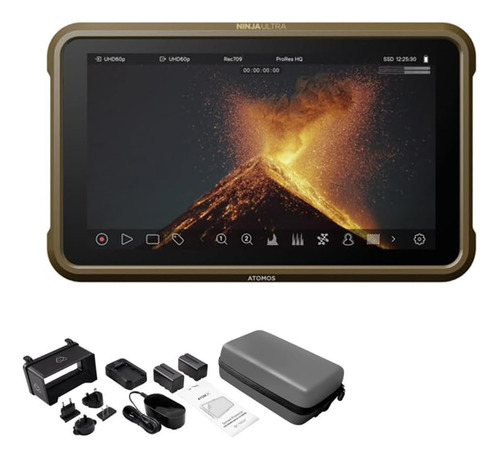 Atomos Ninja Ultra 5.2 4k Hdmi Granding Monitor Bundle Con A