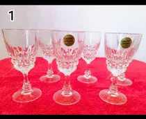 Comprar 6 Copas Cristal Arques Talladas Para Vino 14cnts Altux6diám