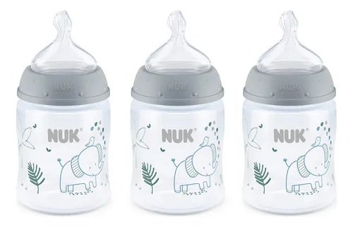 Botella Anticólica Nuk Smooth Flow, 141 Ml, Diseño Ele