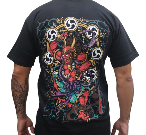 Remera Old Glory Tattoo Premium Raijin